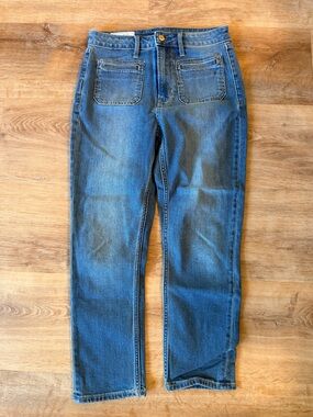 GAP Vintage Slim Sky High Jeans in Light Blue